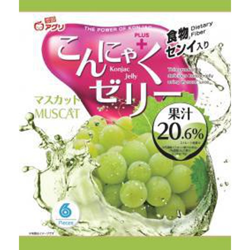 Yukiguni Agri Konjac Jelly Muscat Flavor 6 pieces 1/12 – Sumotori
