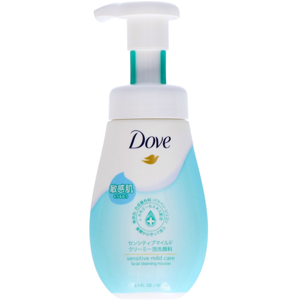 Dove Sensitive Mild Creamy Foaming Facial Cleanser 1/24 – Sumotori.Trade