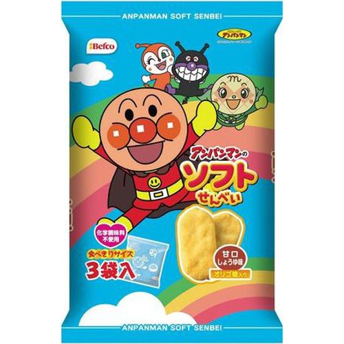 Kuriyama Anpanman Soft Senbei 48g 1/12 – Sumotori.Trade