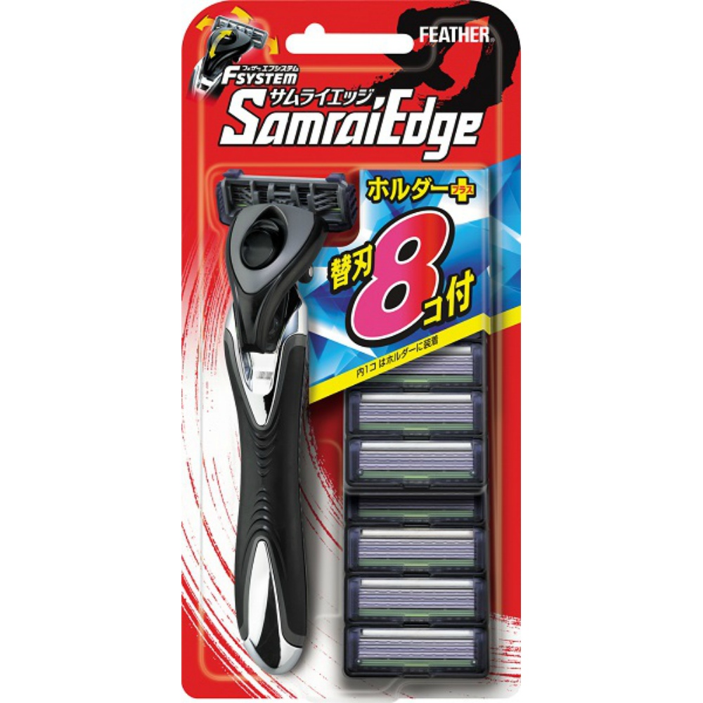 Samurai Edge Holder with 8 replacement blades 1/36 – Sumotori.Trade