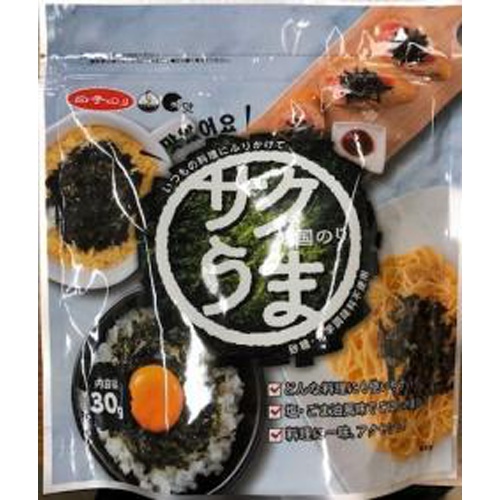 Korean seaweed milt crispy 30g 1/20 – Sumotori.Trade