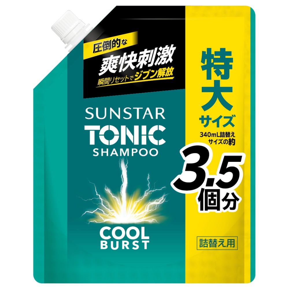 Sunstar Tonic Shampoo COOL BURST Refill 1/6 – Sumotori.Trade