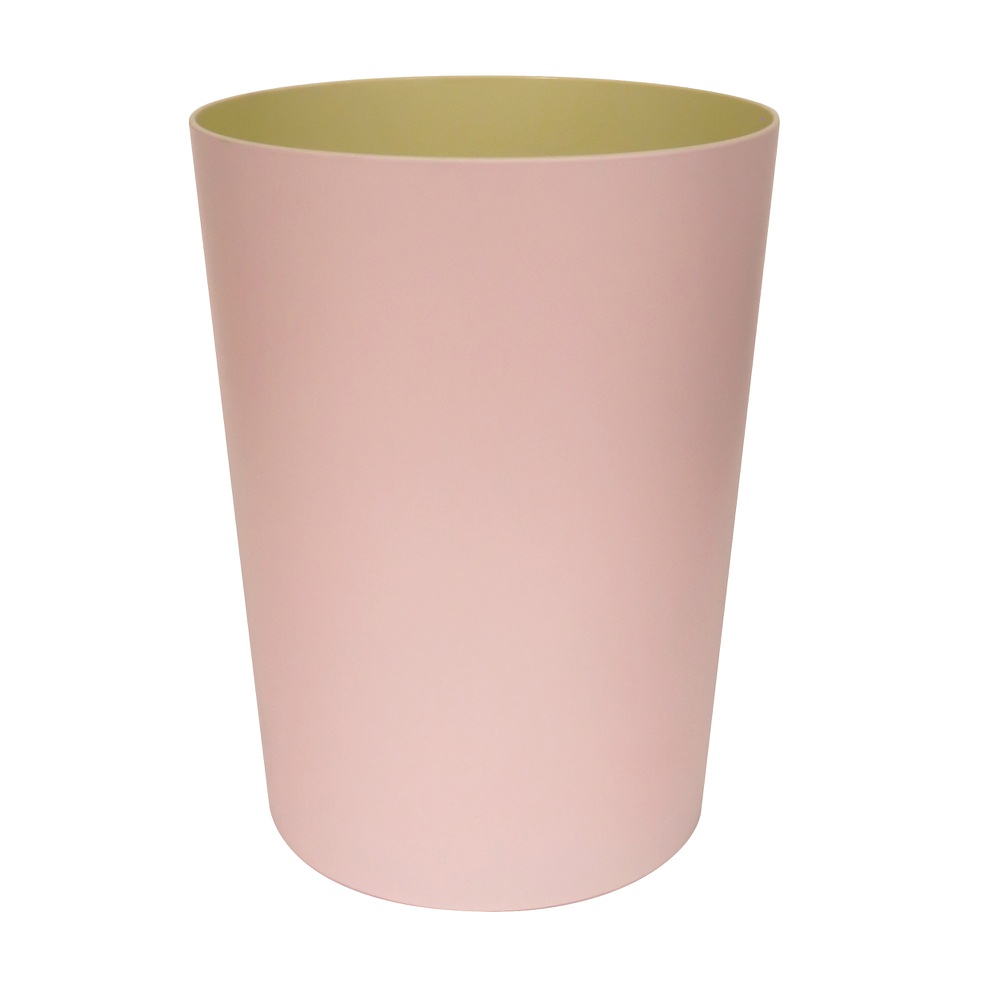 Macaron dustbin, round, pink 1/12 – Sumotori.Trade