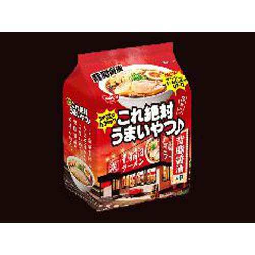 Nissin This is definitely delicious Back fat soy sauce 3 meal pack 1/18 – Sumotori.Trade