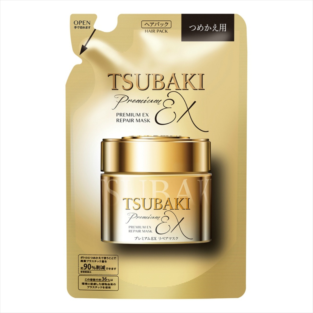TSUBAKI Premium EX Repair Mask <Hair Pack> Refill 1/36 – Sumotori.Trade