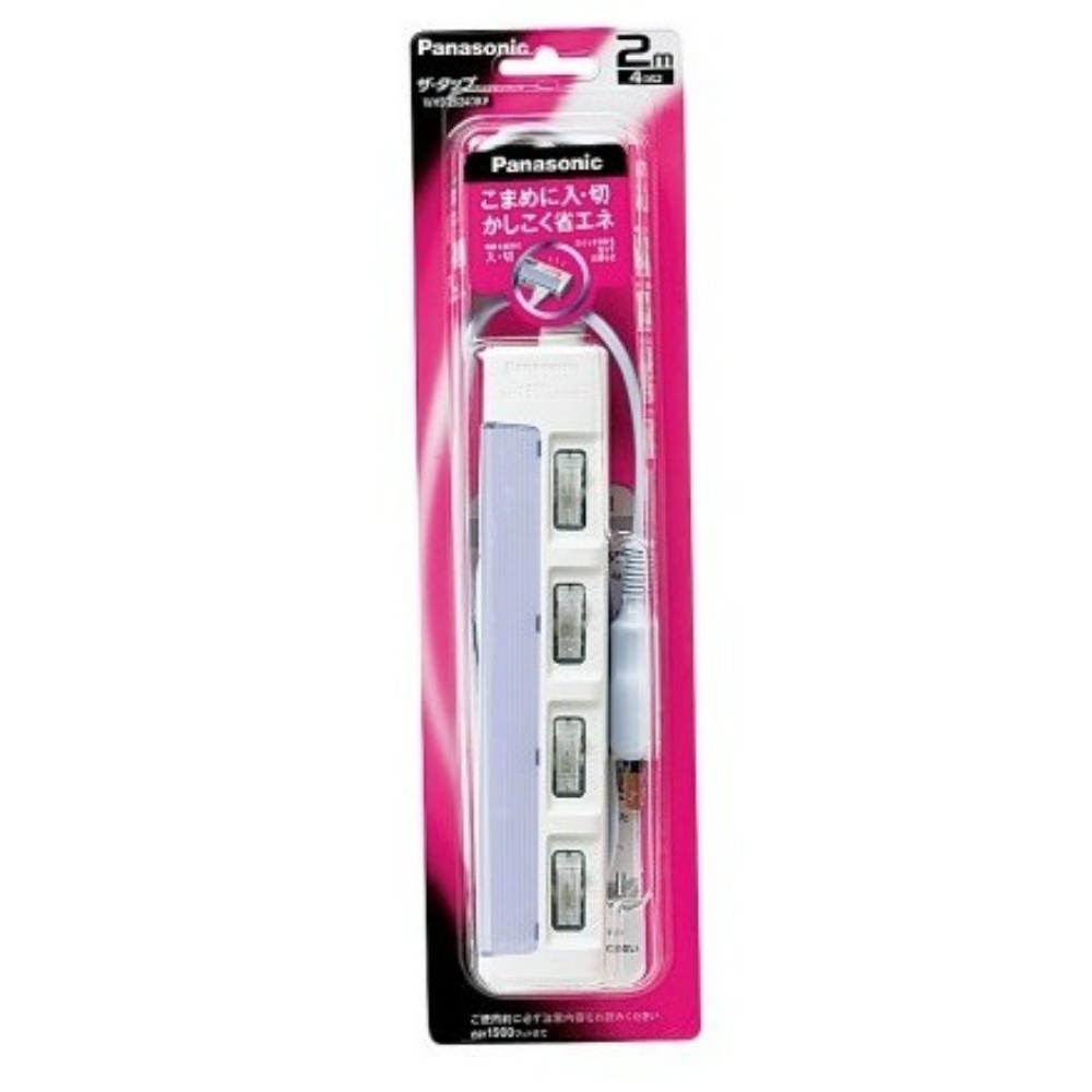 WHS2624DKP The Tap Switch 4 Outlets 2M 1/10 – Sumotori.Trade