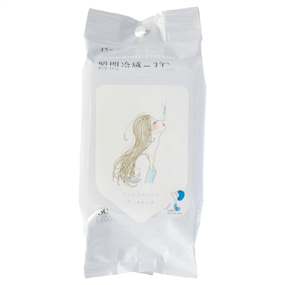 MISERA Refreshing Sheets, 30 Sheets, Crystal Bubble 1/30 – Sumotori.Trade