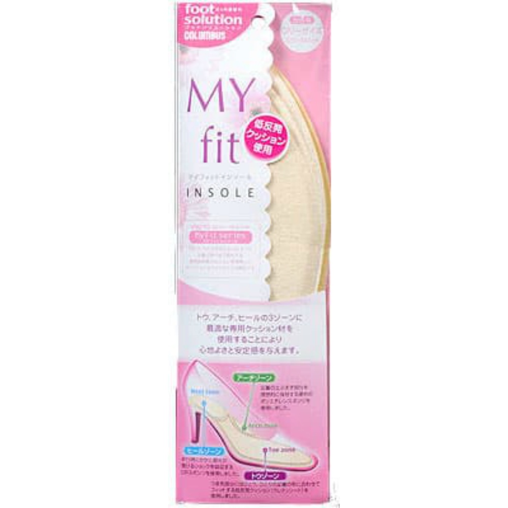 Columbus MyFit Women's Insoles, Beige 1/100 – Sumotori.Trade
