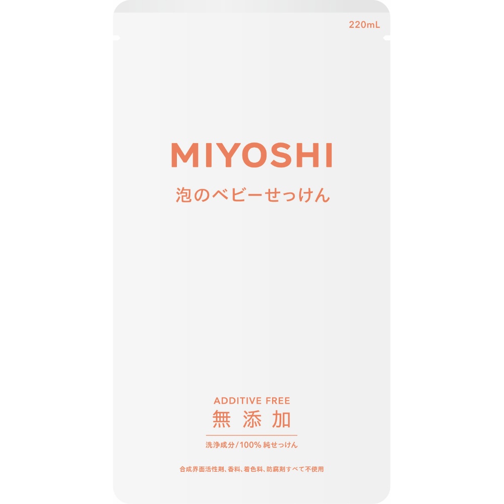Miyoshi Foaming Baby Soap Refill 220ml 1/24 – Sumotori.Trade