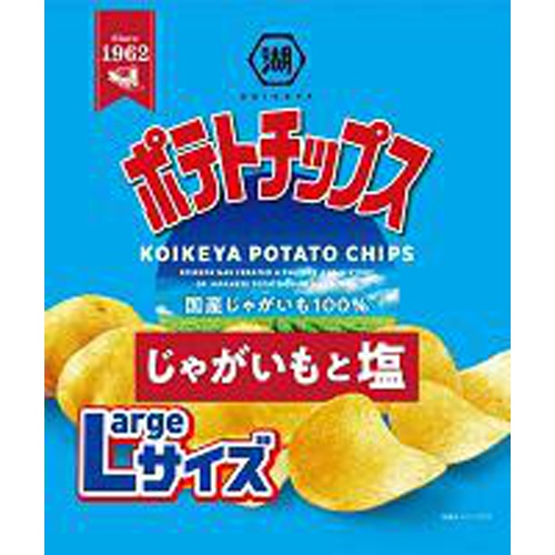 Koikeya Large Potato with Salt 126g 1/12 – Sumotori.Trade