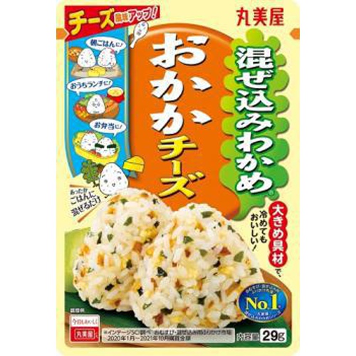 Marumiya Mixed Seaweed with Bonito Cheese 29g 1/120 – Sumotori.Trade