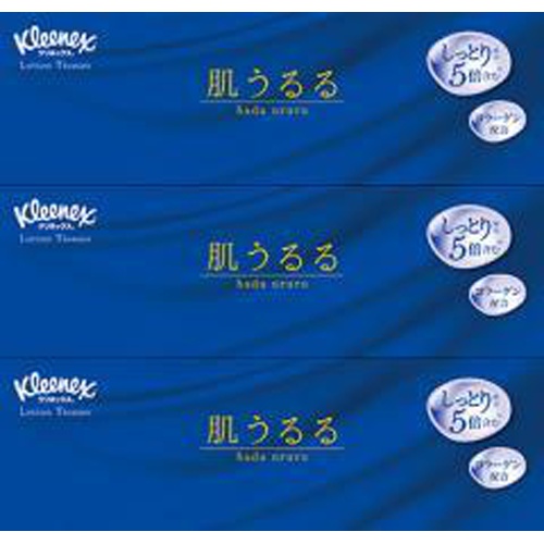 Kleenex Lotion Tissue Skin Ururu 3P 1/10 – Sumotori.Trade