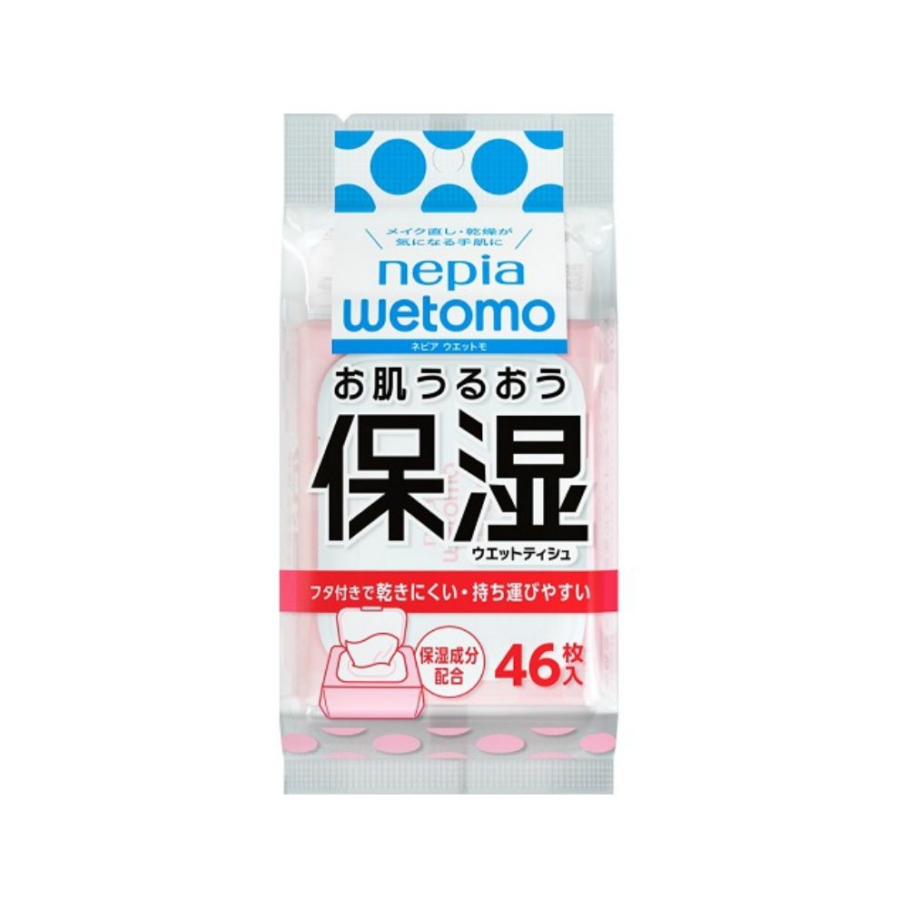 Nepia Wetomo moisturizing wet tissues 1/36 – Sumotori.Trade