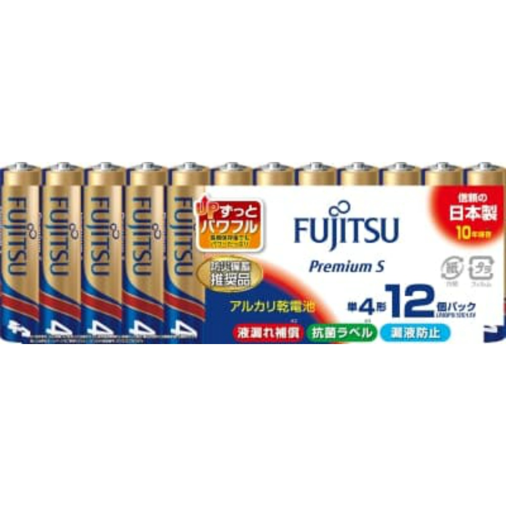 12 Premium S AAA alkaline batteries LR03PS12S 1/40 – Sumotori.Trade