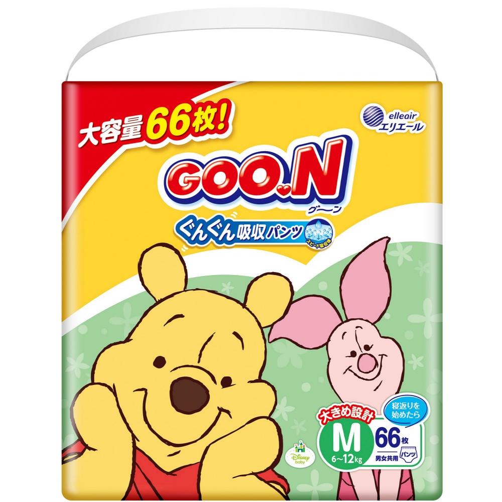 Goon Gungun Absorbent Pants, Medium, 66 count 1/3 – Sumotori.Trade