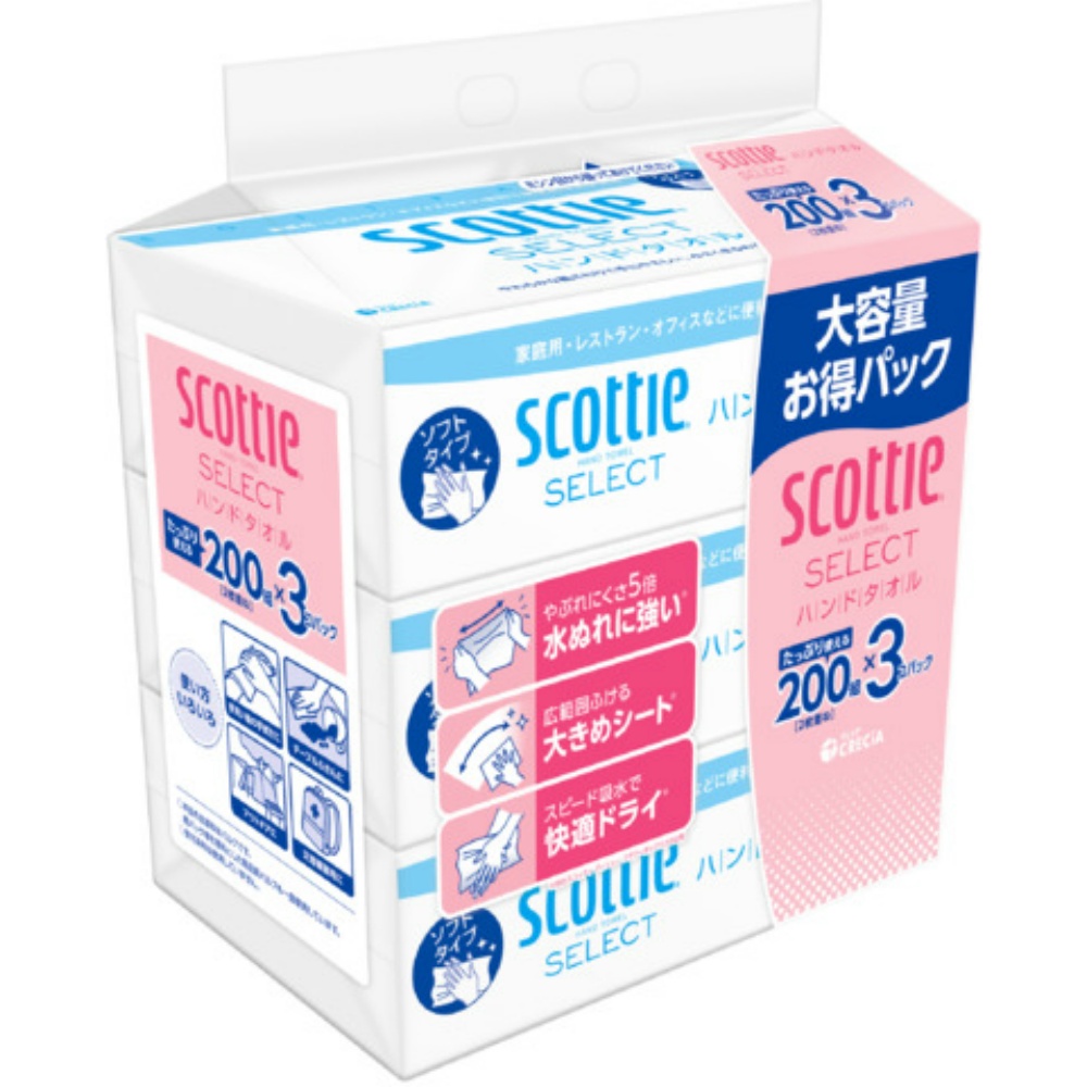 Scotty Select Hand Towels 200ml (3-pack) 1/10 – Sumotori.Trade
