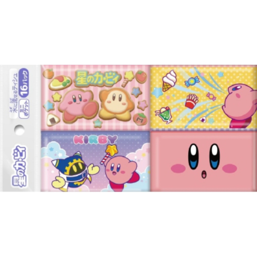 Kirby Mini Pocket Tissues (16-pack) 1/60 – Sumotori.Trade
