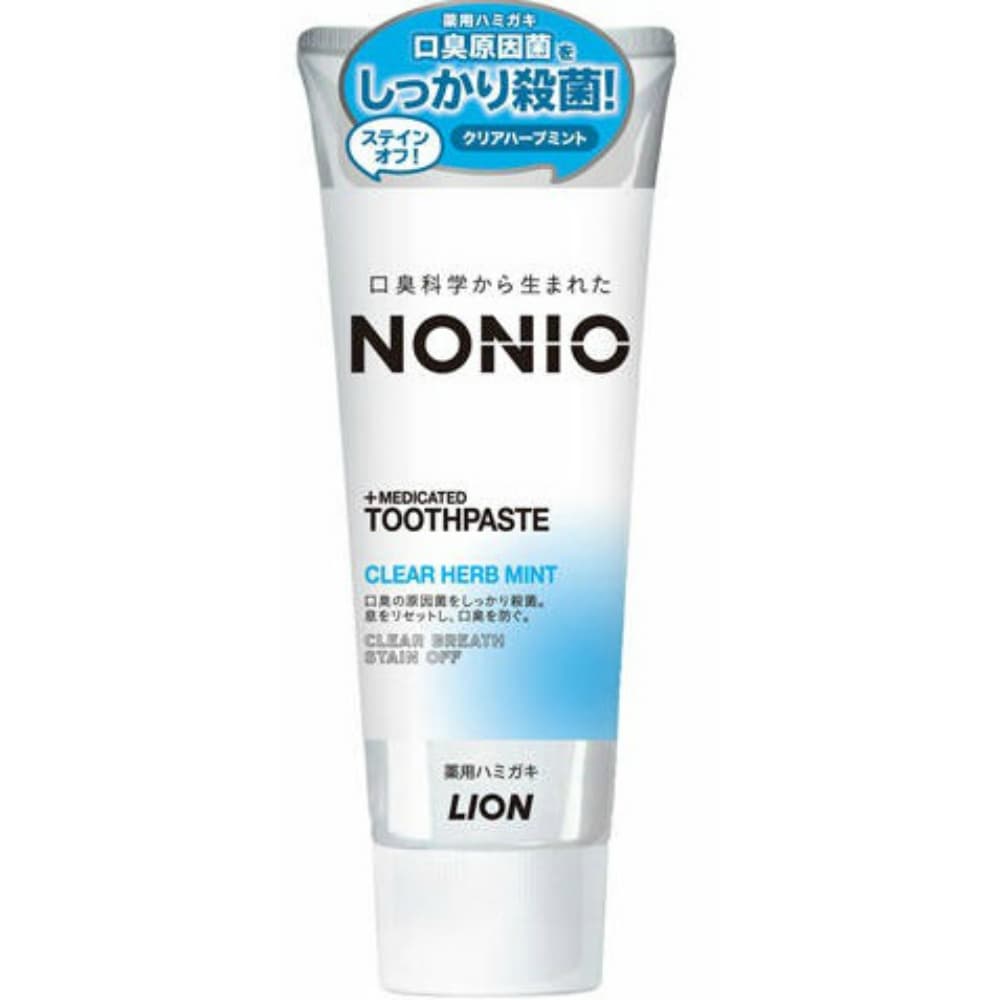 NONIO Toothpaste Clear Herb Mint 130g 1/60 – Sumotori.Trade