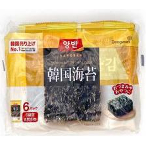 Milt Korean seaweed 6P 1/30 – Sumotori.Trade