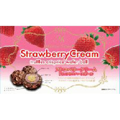Crispy Wafer Balls Strawberry 125g 1/36 – Sumotori.Trade