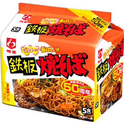 Myojo 5 meal pack Teppan Yakisoba 1/18 – Sumotori.Trade