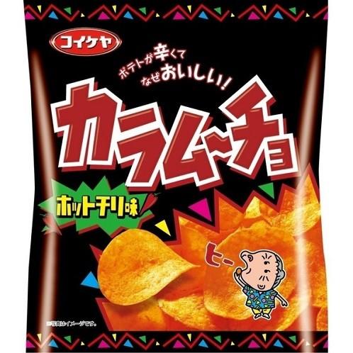 Koikeya Karamucho Chips Hot Chili Flavor, 55g 1/12 – Sumotori.Trade