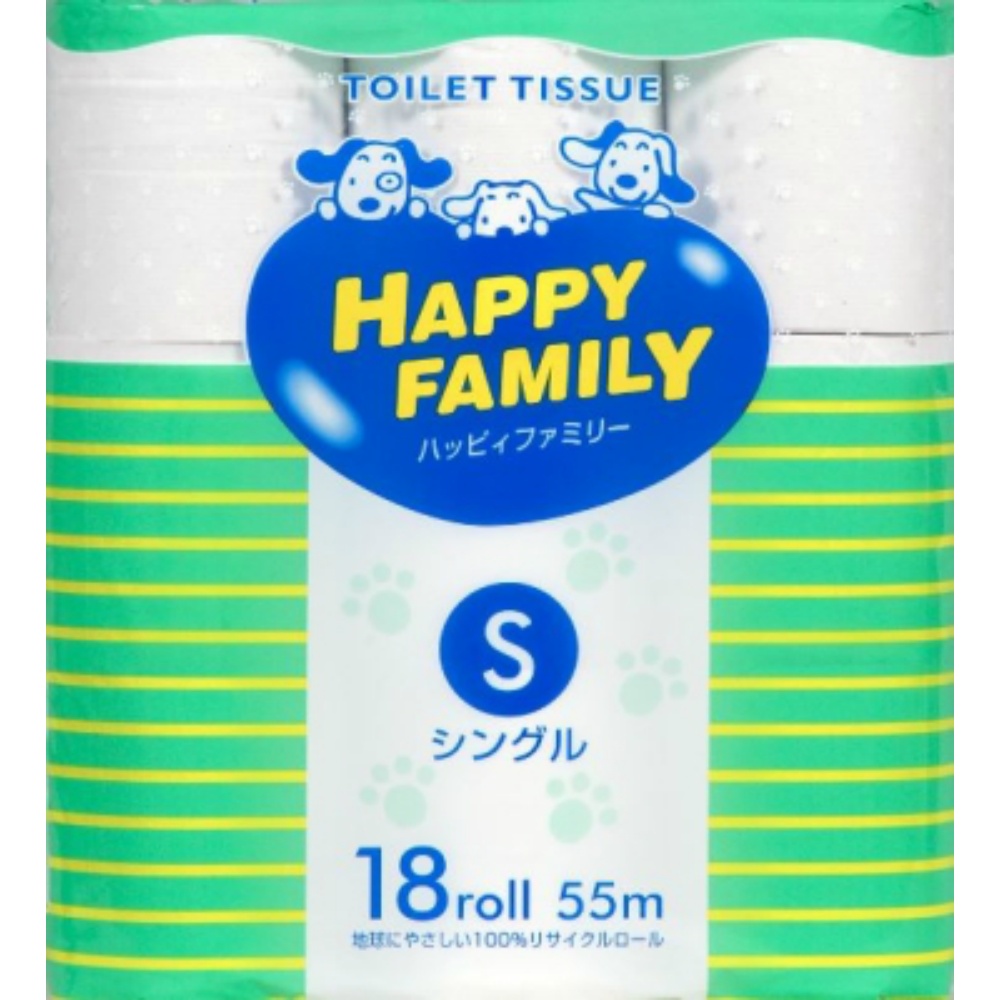 Happy Family Regular 18 Roll Single 1/6 – Sumotori.Trade