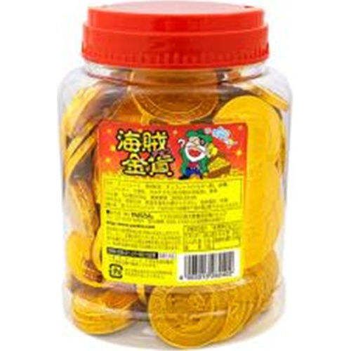 Yaokin 100 Pirate Gold Coin Chocolate Pot 1/12 – Sumotori.Trade