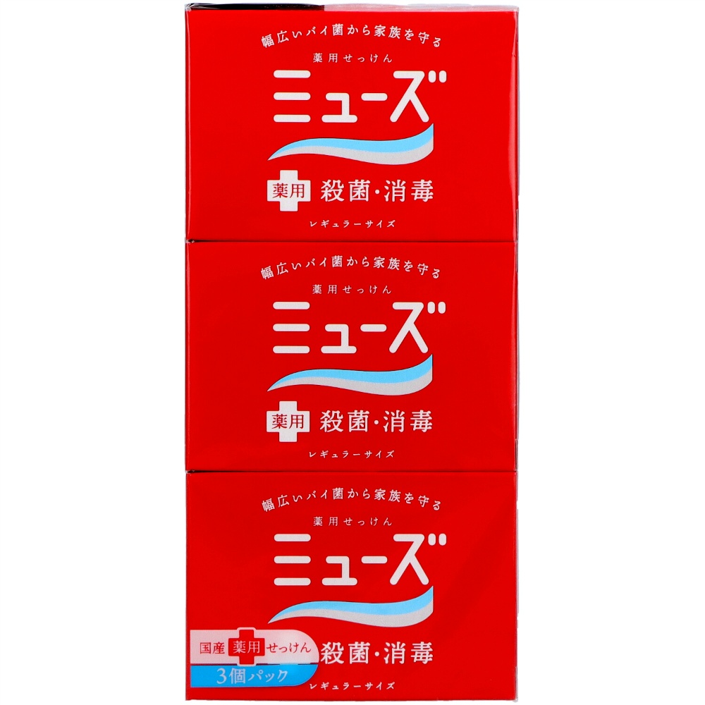 Muse Regular Soap 95g 3P 1/40 – Sumotori.Trade