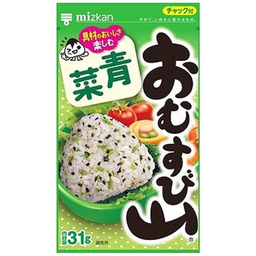 Mizkan Rice Ball Mountain Green Vegetables 31g 1/80 – Sumotori.Trade