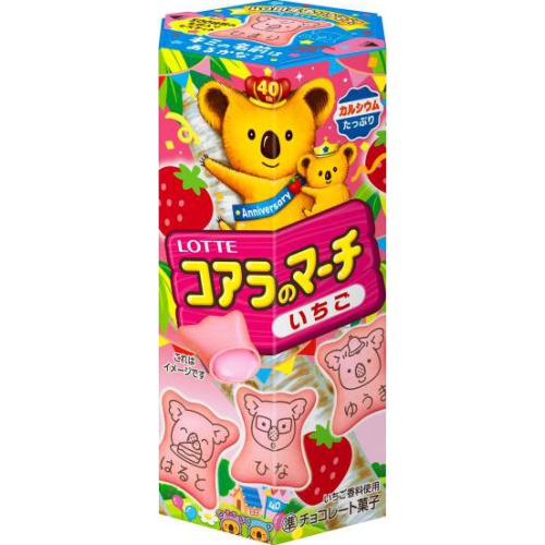 Lotte Koala's March Strawberry 48g 1/80 – Sumotori.Trade