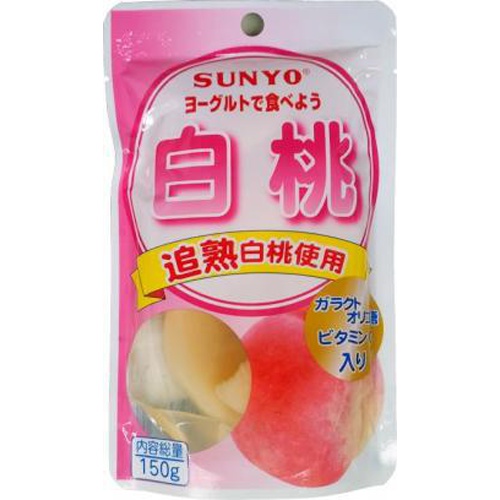 Sanyo Yogurt and White Peach 150g 1/24 – Sumotori.Trade