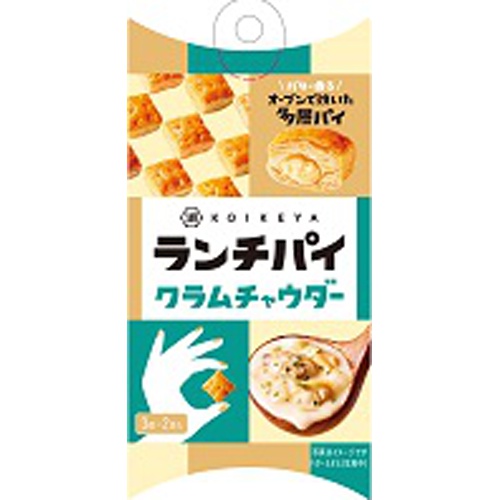 Koikeya Lunch Pie Clam Chowder 33g 1/12 – Sumotori.Trade