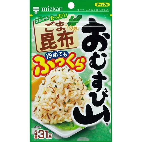 Mitsukan Omusubiyama Sesame Kombu 31g 1/80 – Sumotori.Trade