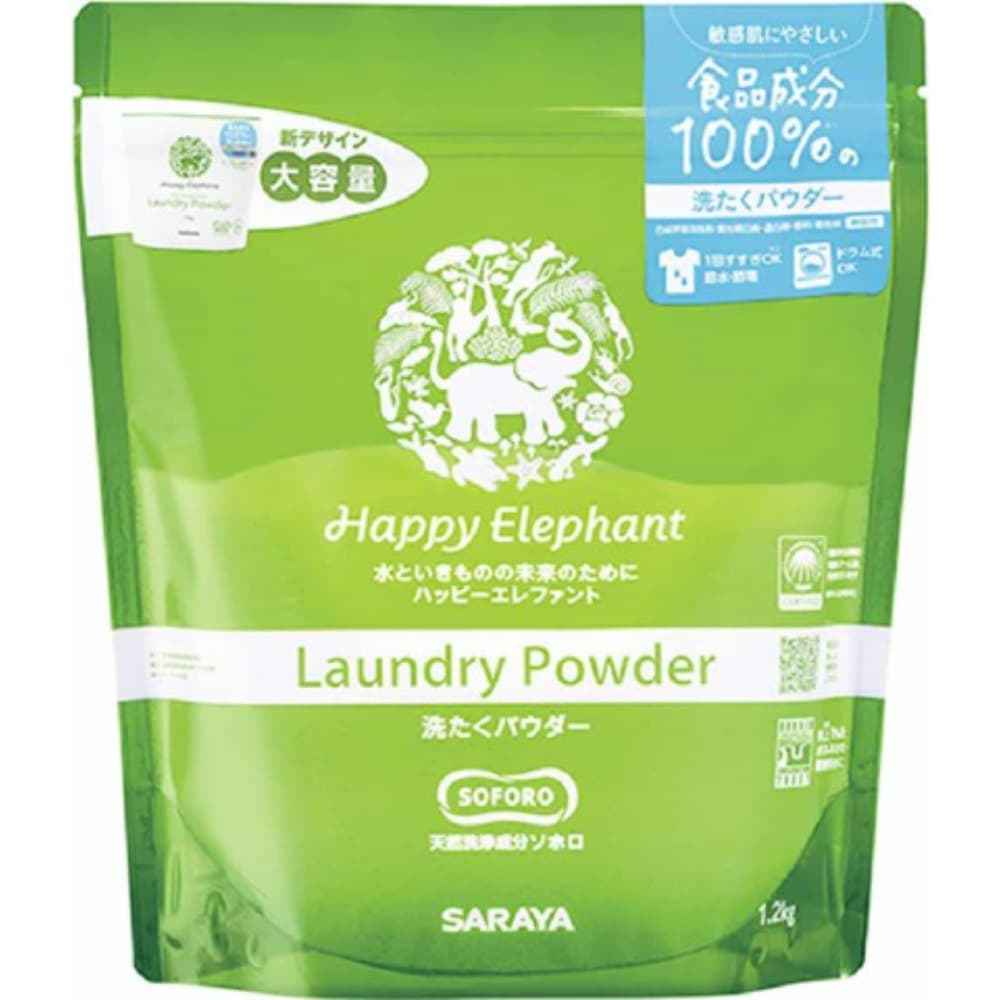 Happy Elephant Laundry Powder 1.2kg 1/9 – Sumotori.Trade