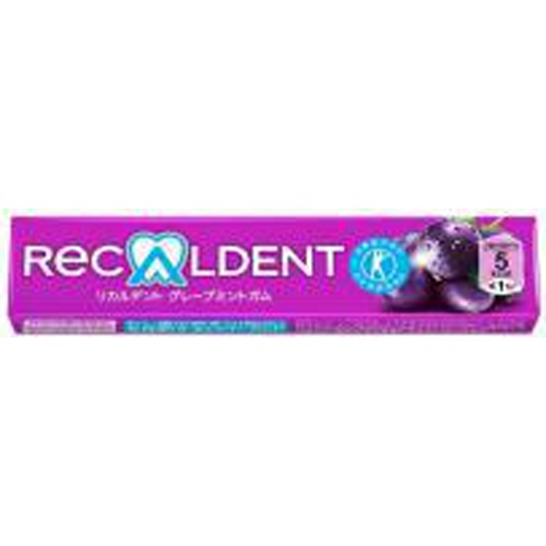 Recaldent Grape Mint Gum 14 pieces 1/300 – Sumotori.Trade