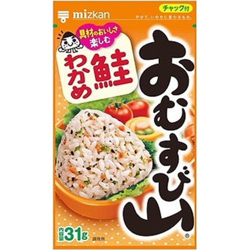 Mitsukan Omusubiyama Salmon and Seaweed 31g 1/80 – Sumotori.Trade