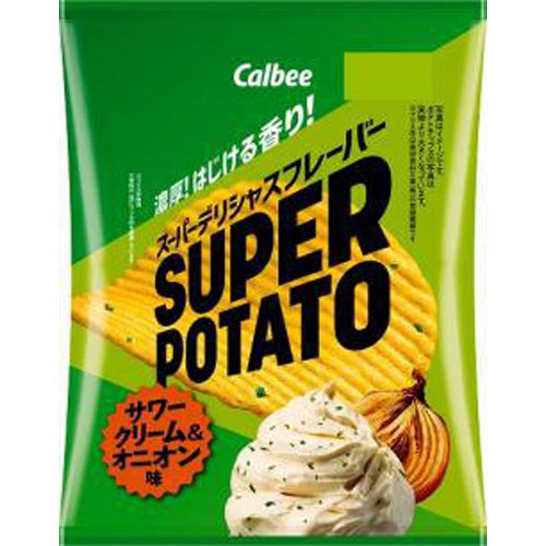 Calbee Super Potato Sawakuri & Onion 56g 1/12 – Sumotori.Trade