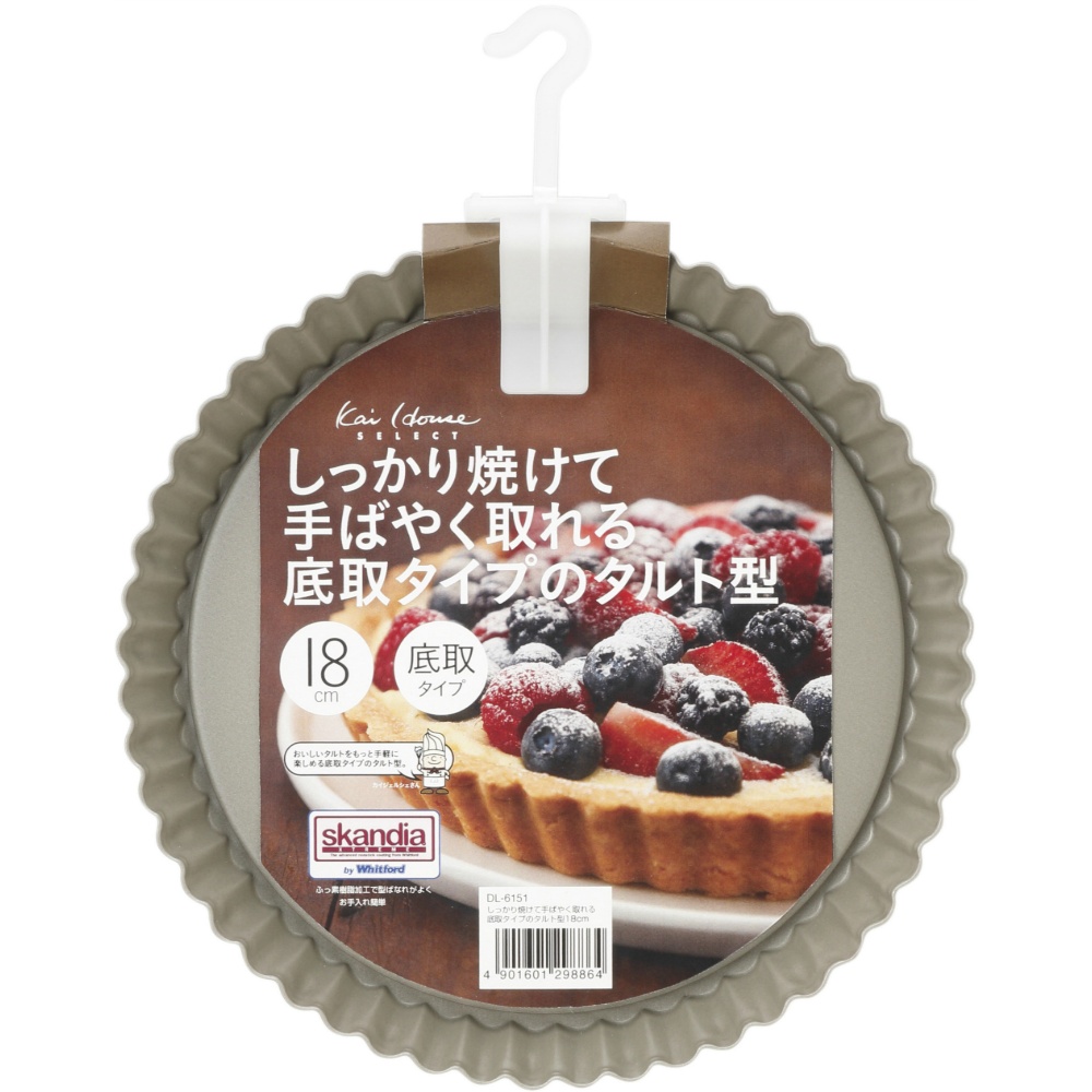 KHS removable bottom tart pan 18cm 1/40 – Sumotori.Trade