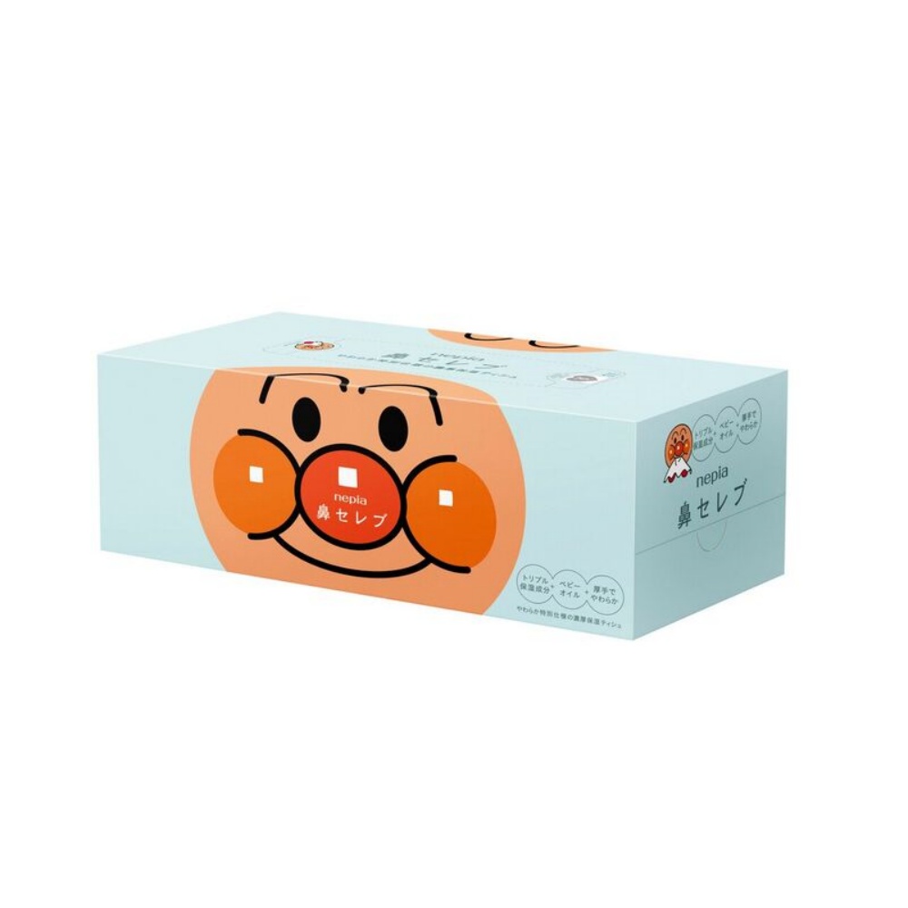 Nepia Anpanman Nose Celebrity Tissues 180 packs 1/20 – Sumotori.Trade