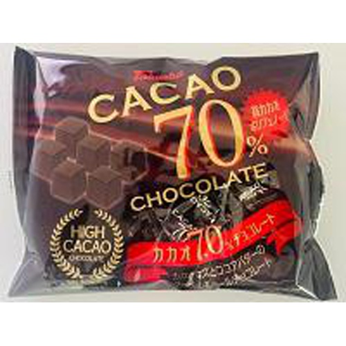 Takaoka Bite-sized 70% cacao chocolate 140g 1/24 – Sumotori.Trade