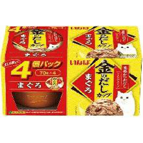 Inaba Golden Dashi Cup Tuna 70g x 4P 1/12 – Sumotori.Trade
