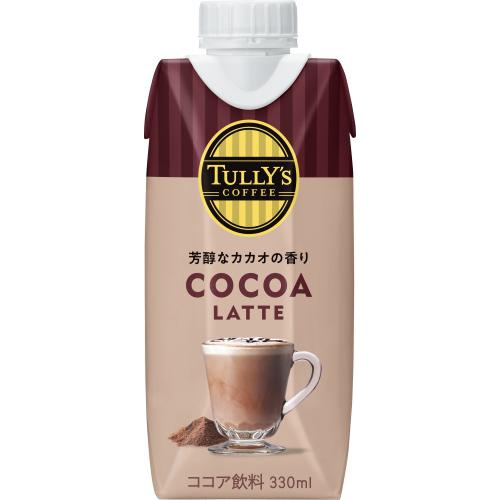 Tully's Cocoa Latte Paper DC 330ml 1/12 – Sumotori.Trade