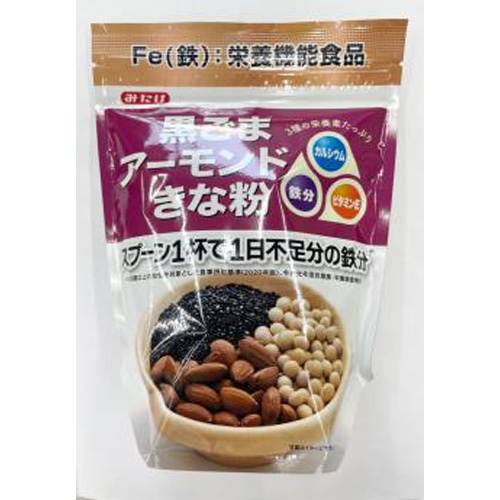 Mitake Black Sesame Almond Soybean Flour 300g 1/10 – Sumotori.Trade