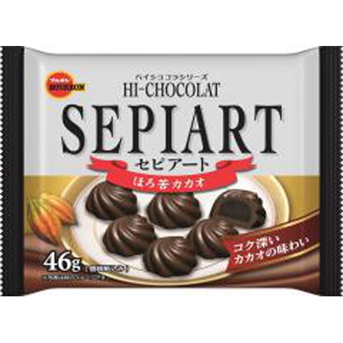 Bourbon Sepiato bittersweet cocoa 46g 1/40 – Sumotori.Trade