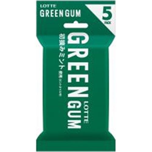 Lotte Green Gum 5P 1/60 – Sumotori.Trade