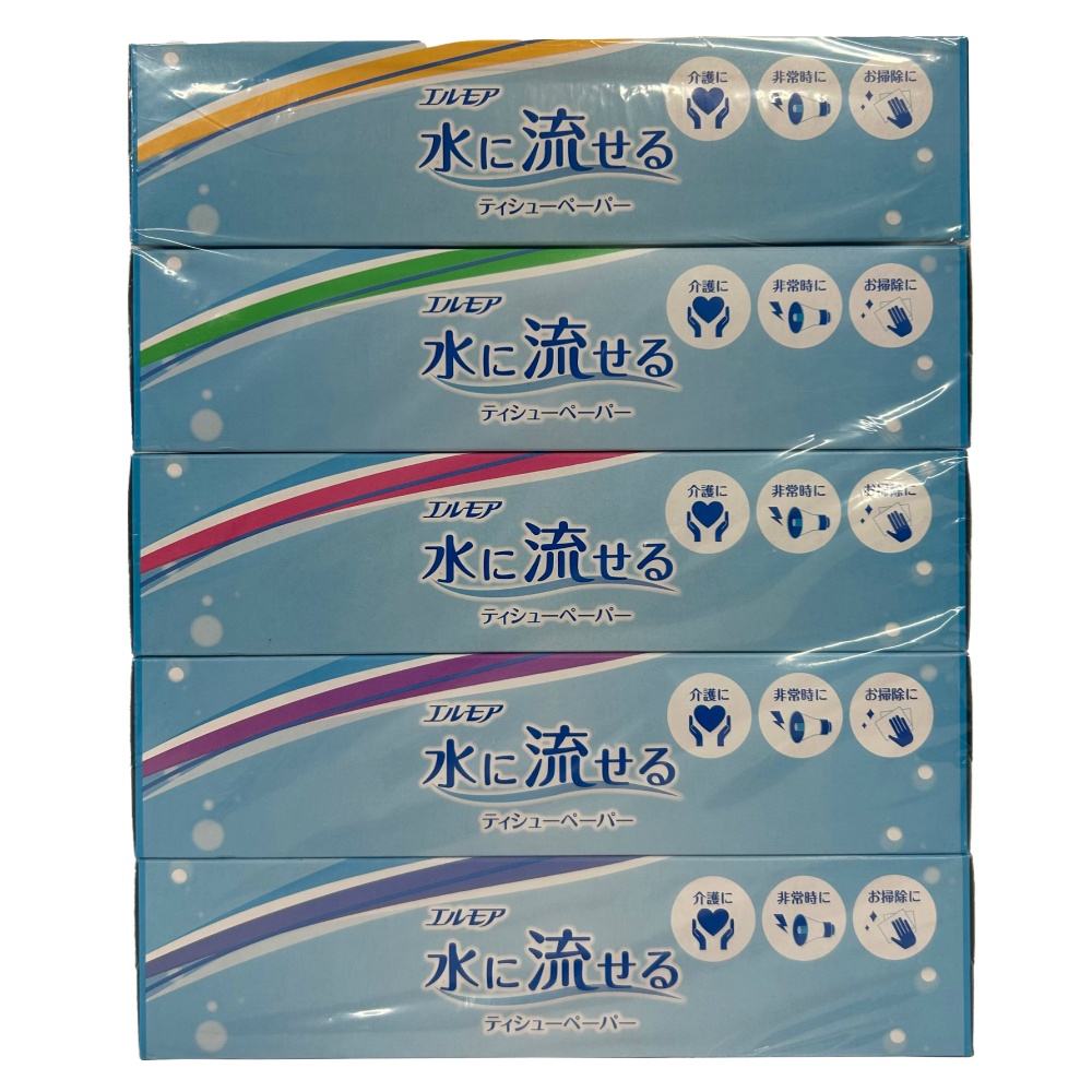 Elmore flushable tissue paper 1/12 – Sumotori.Trade