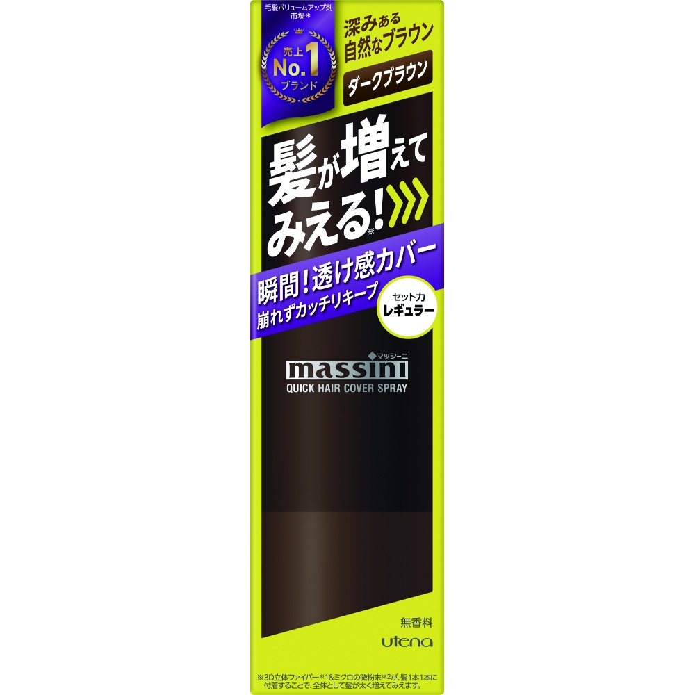 Massini Quick Hair Cover Spray, Brown 1/36 – Sumotori.Trade