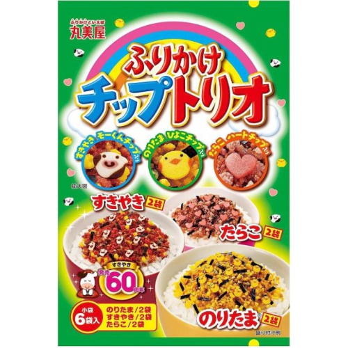 Marumiya Furikake Chip Trio 15g 1/60 – Sumotori.Trade