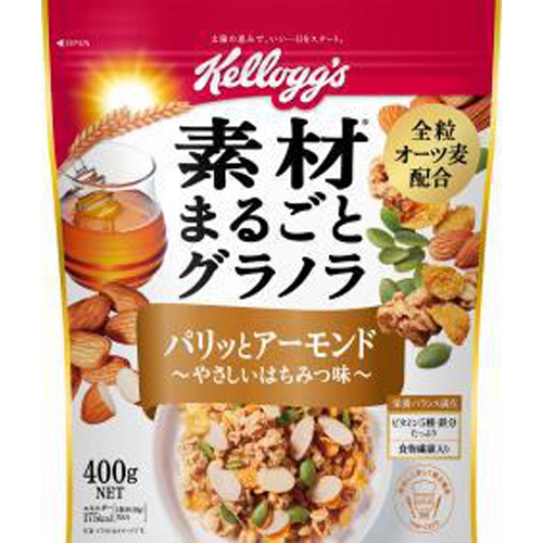 Kellogg's Whole Granola Crunchy Almond 400 1/12 – Sumotori.Trade